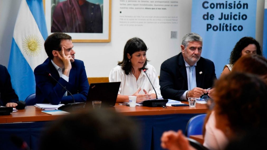 Carolina Gaillard, presidenta de la comisión de Juicio Político, confirmó la asistencia de Marcelo D'Alessandro.