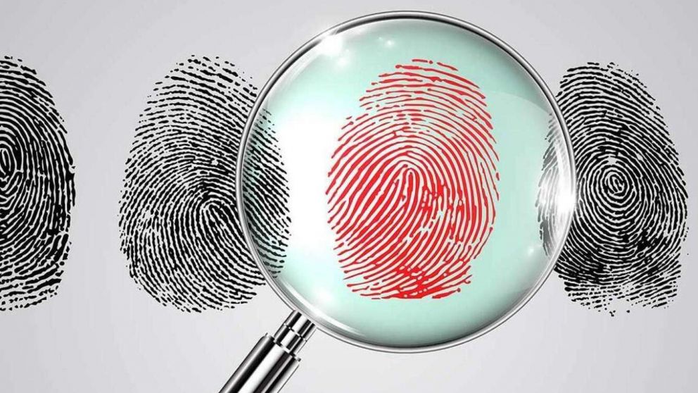 La dactiloscopia permite resolver crímenes (Imagen ilustrativa).
