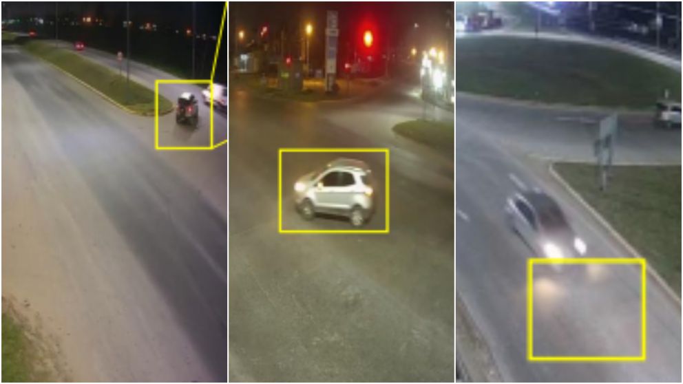 Los delincuentes actuaban fuertemente armados y usaban autos de alta gama.