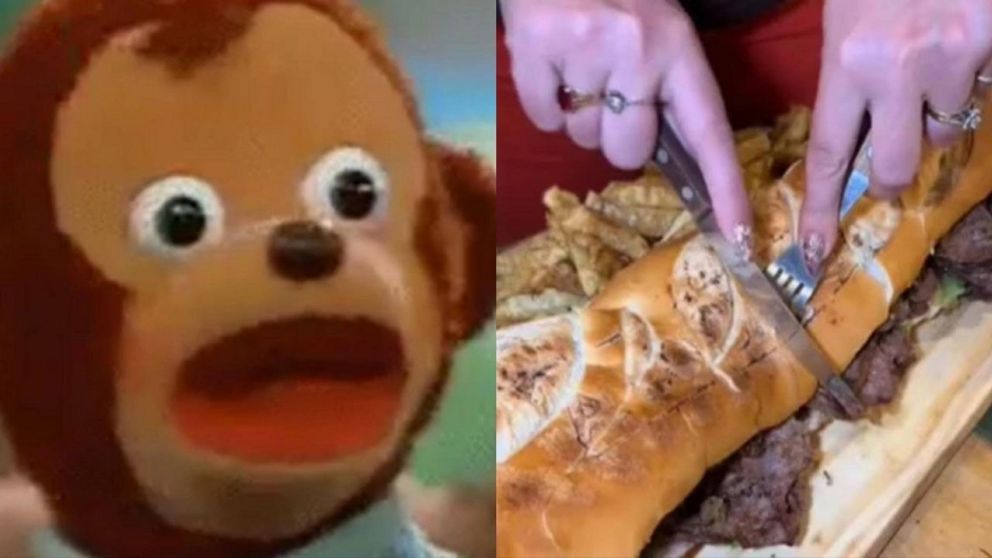 Compraron un sánguche de lomo "superpotente" de medio metro y pagaron un precio increíble: "Un regal