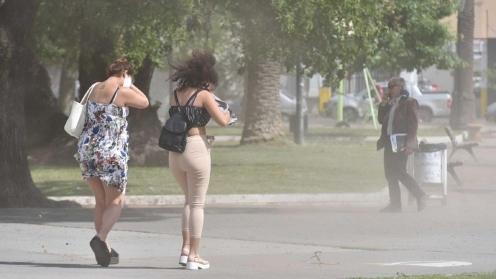 Buenos Aires y diez provincias en alerta amarilla por vientos y fuertes r�fagas (Imagen ilustrativa).