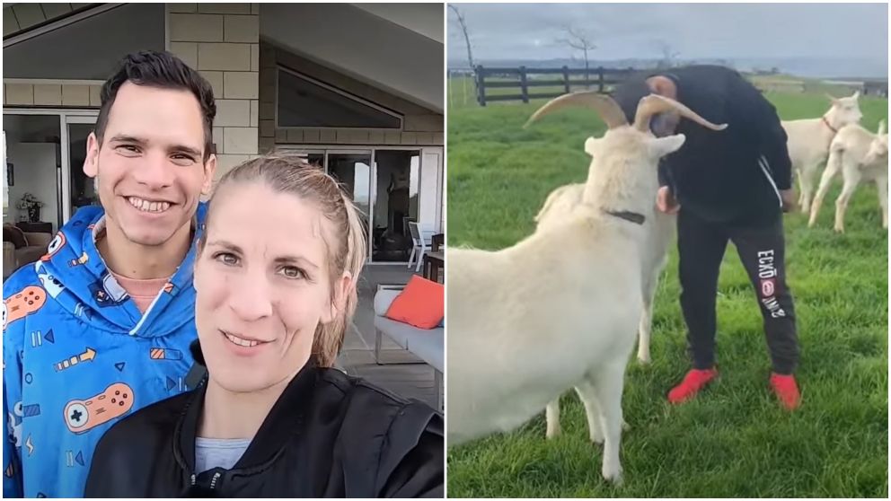 Una pareja argentina vive un poco tradicional estilo de vida en Nueva Zelanda.