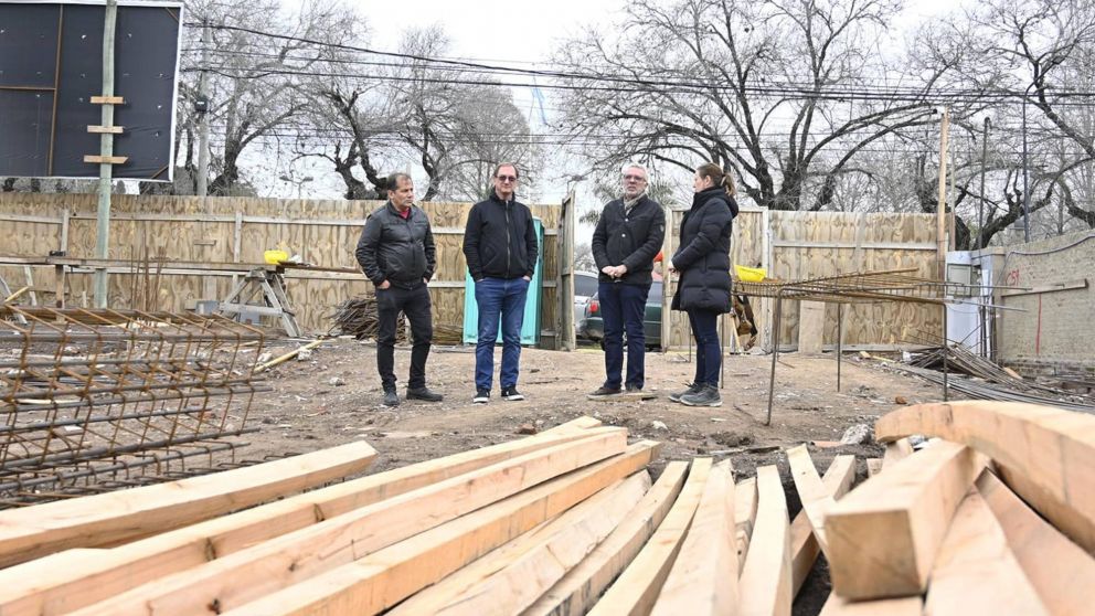 El Municipio de Tigre avanza en la construcción del nuevo teatro municipal en Don Torcuato.
