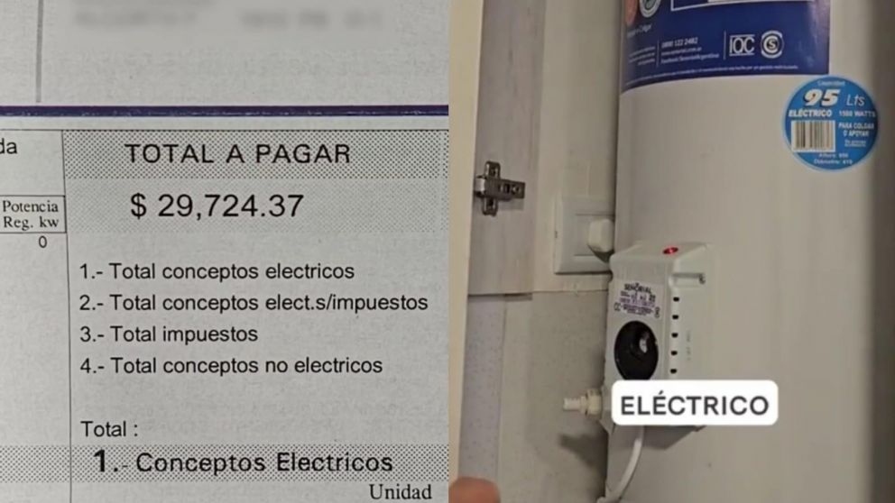 Tiktoker mostr� un truco para consumir menos energ�a y ahorra plata y el video es furor.