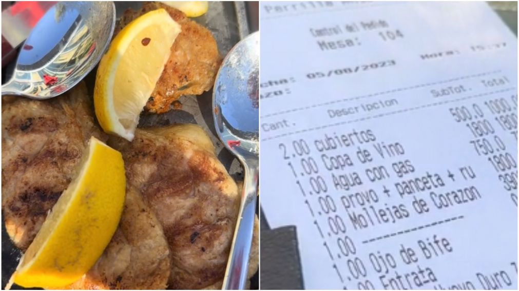  Una joven se viraliz� en TikTok, luego de contar que la invitaron a una cita en un restaurante de Palermo Hollywood y mostrar cu�nto fue el total del almuerzo.
