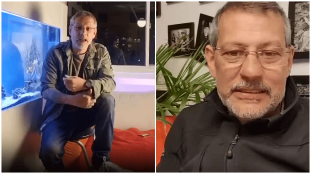 El panelista Gabriel Carta�a protagoniz� un video estremecedor y asust� a muchos seguidores (Instagram.com/cartanagabriel).