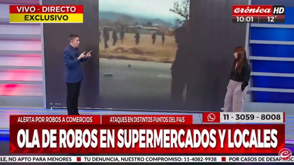 Hasta el momento hubo 56 detenidos por los saqueos e intentos de robo de las últimas horas en el Conurbano (Captura de pantalla).