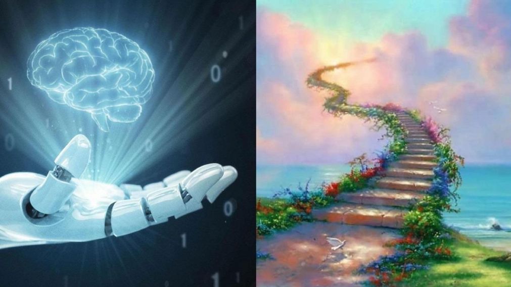 Una inteligencia artificial reveló como sería el lugar donde vive Dios