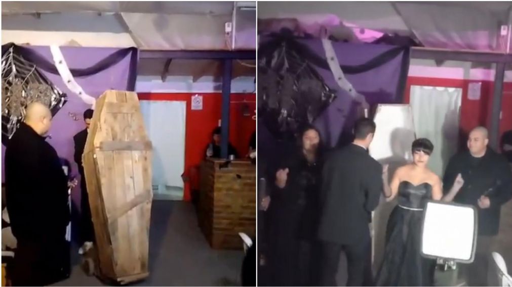 La impresionante entrada de una adolescente a su fiesta de 15 años.