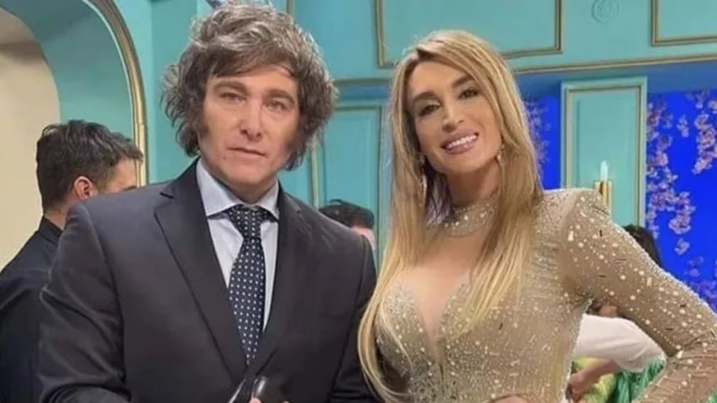 Javier Milei y Fátima Florez se conocieron en el programa de Mirtha Legrand.