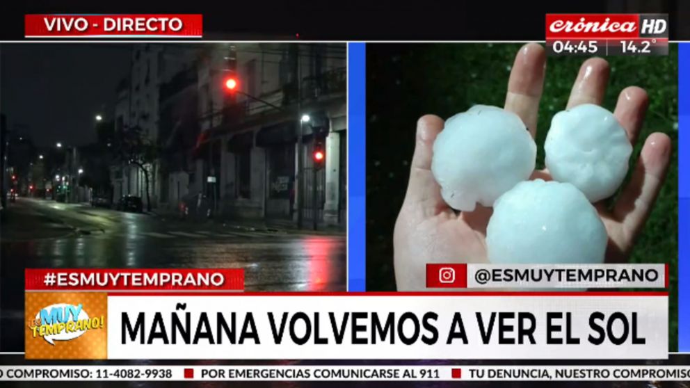 Después del diluvio: martes nublado y con máxima de 21°