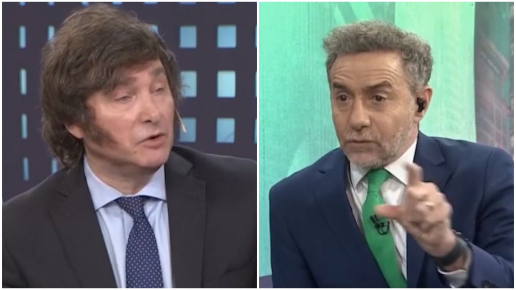 Fuerte cruce entre Luis Milei y Javier Milei en una entrevista.
