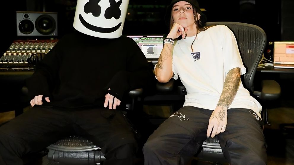 Marshmello continúa con sus colaboraciones junto a artistas latinos.