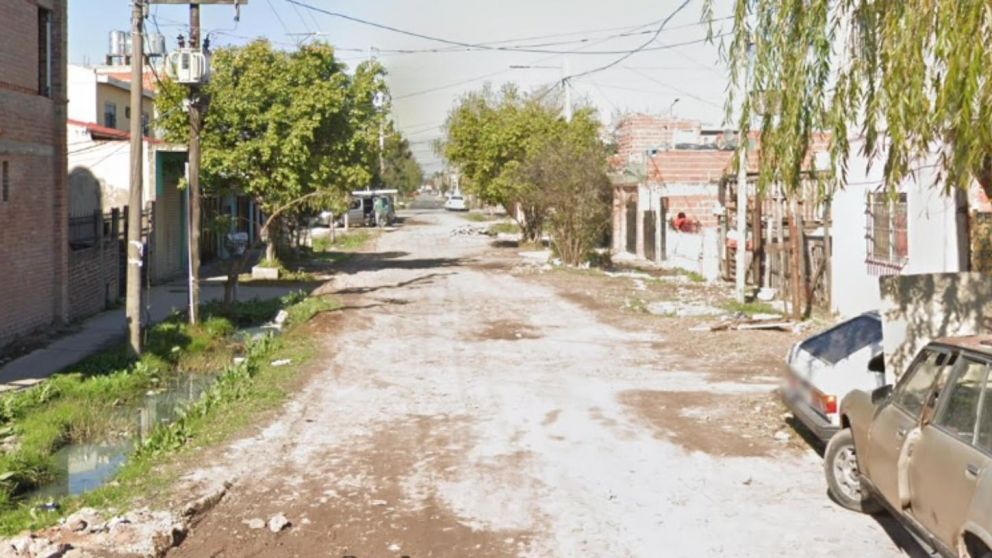 Acá, en este vecindario, se produjo el crimen de Alejandro Romero.