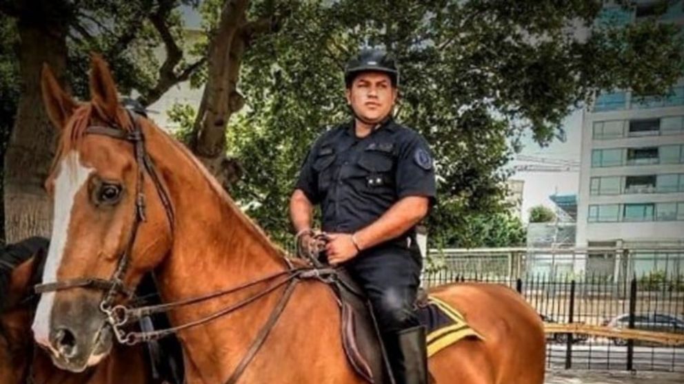 El policía Juan Pablo Roldán tenía cuatro hijos.