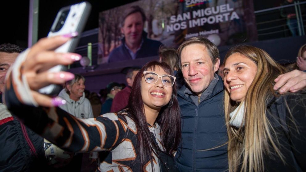 Juntos por el Cambio arrasó en San Miguel con casi el 50% de los votos.