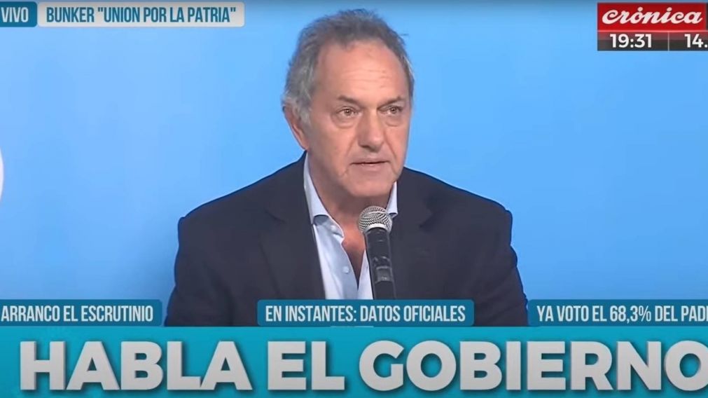 Habló Daniel Scioli: "Queremos ser la nueva mayoría".