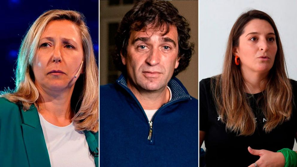 Myriam Bregman, Manuela Castañeira y Gabriel Solano votaron este domingo en el marco de las PASO.