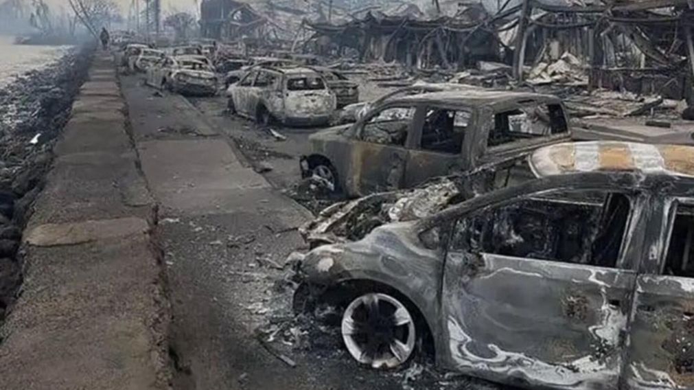 Los incendios en Hawai, una de las peores catástrofes de la isla.