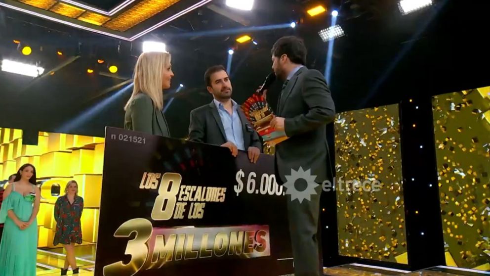 La novia de un participante que ganó dos veces en "Los 8 escalones", dejó a todos boquiabiertos gracias a una revelación sobre su pareja.