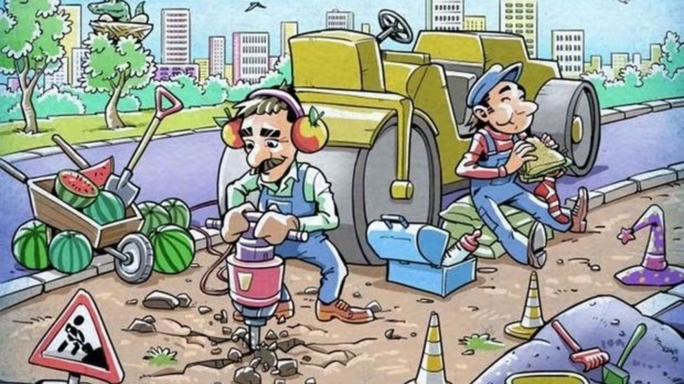 En este reto viral deberá encontrar en menos de 15 segundos a los nueve errores que hay en la escena.