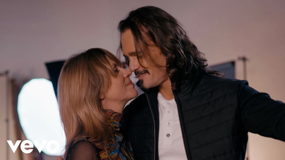 Marcela Morelo junto a Christian Sancho.