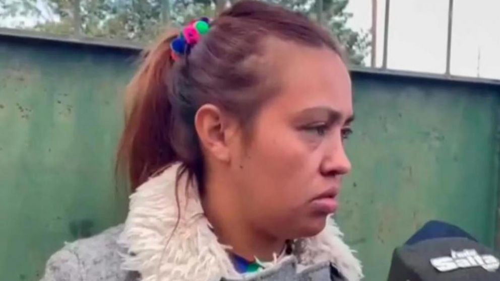 María, la mamá de Morena, viajó de Salta para darle el último adiós a su hija de 11 años asesinada.
