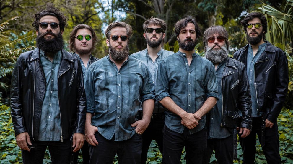 Los Tabaleros después de una exitosa gira nacional.