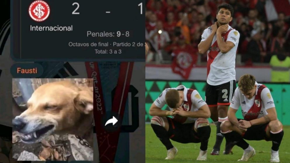 Un amigo intentó cargarlo por la eliminación de River y él lo fulminó con su respuesta (Twitter / El Gráfico).