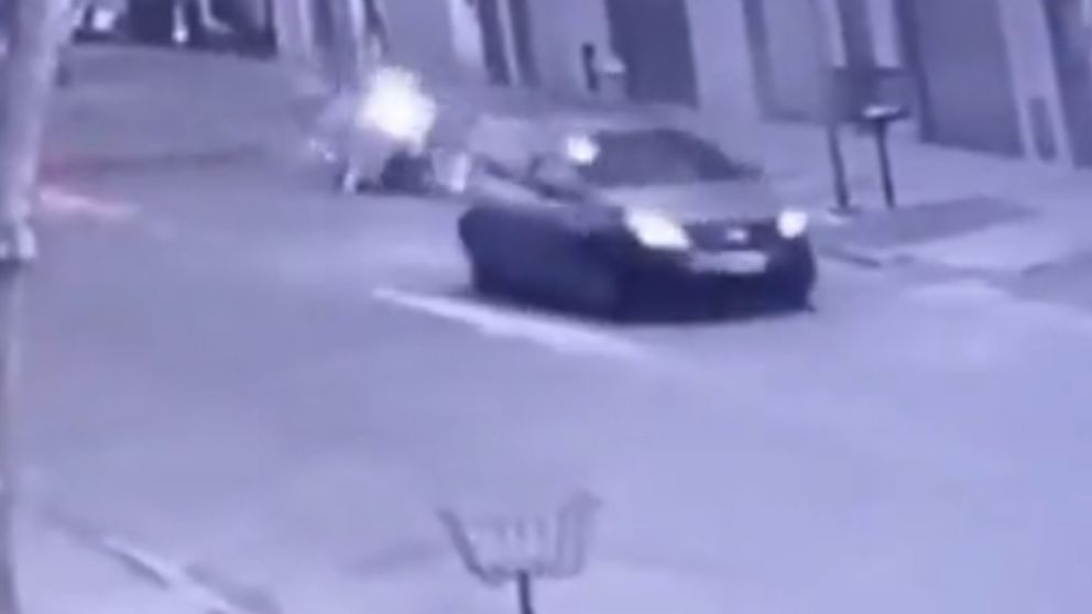 Morena fue atacada por dos delincuentes minutos antes de las 7.30.