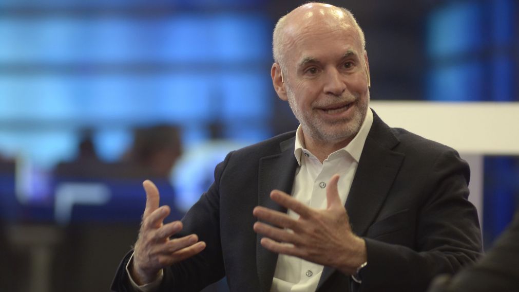 "Yo propongo algo distinto. No es a las trompadas", asegur� Horacio Rodr�guez Larreta (Cr�nica/ Fernando P�rez R�).