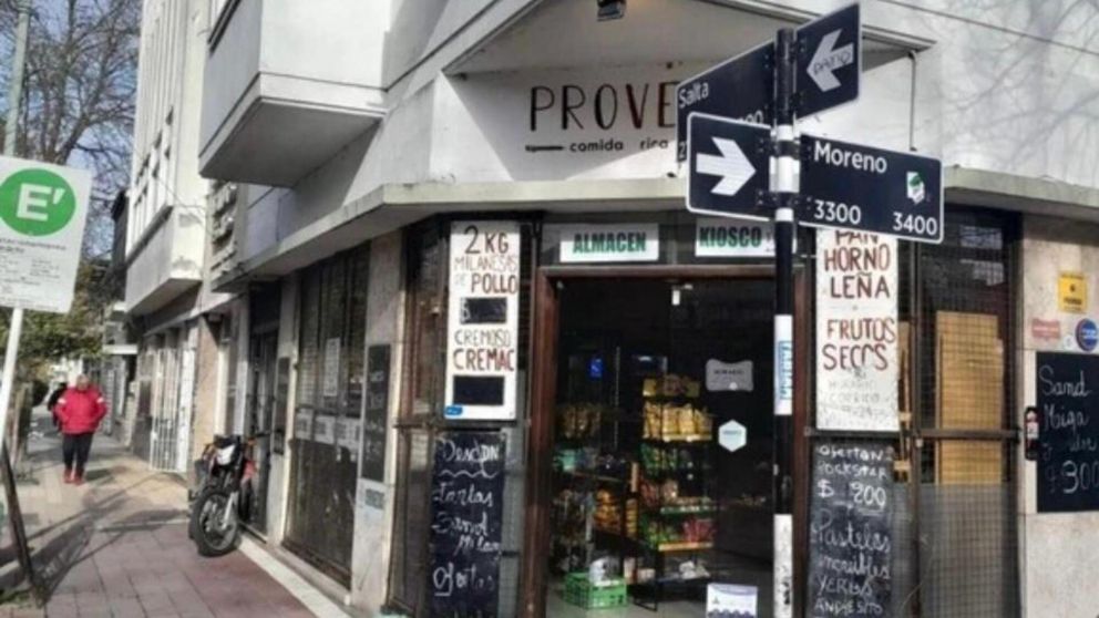 El almacén que es blanco de los delincuentes.