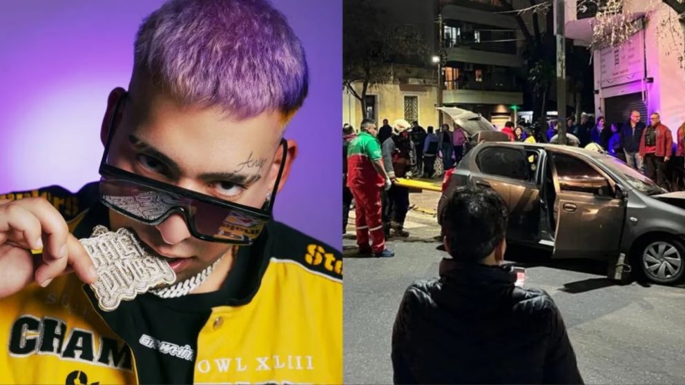 Kaleb Di Masi fue detenido luego de chocar dos veces e intentar darse a la fuga (Imagen redes sociales).