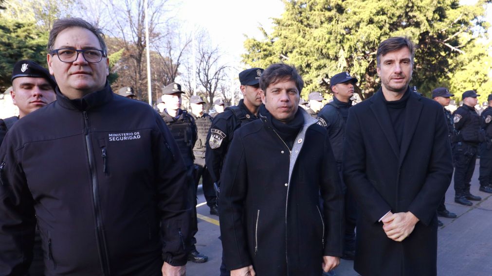 Kicillof en la incorporaci�n de 300 efectivos de la Fuerza Barrial de Aproximaci�n.