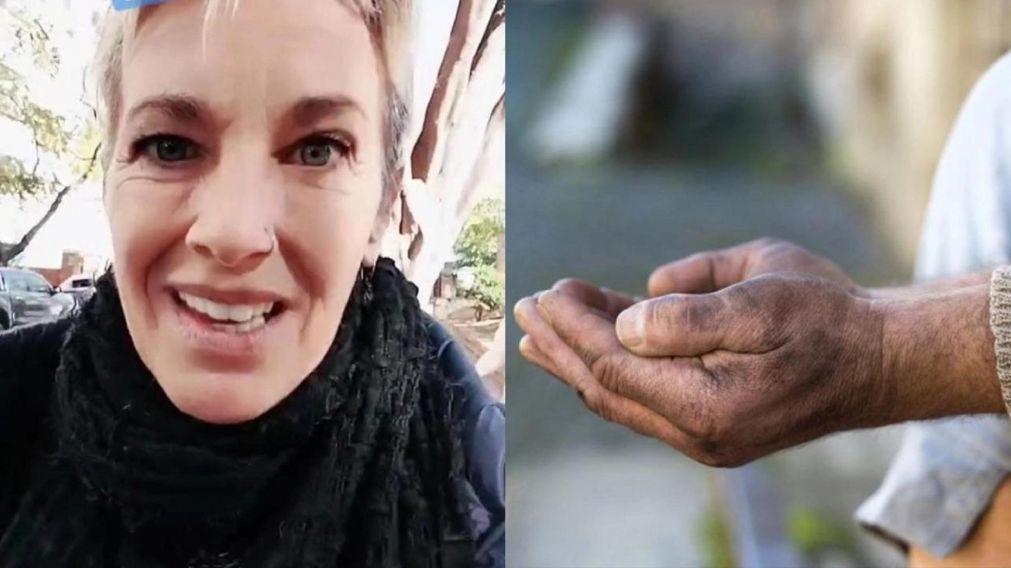 Mendigo le pidió plata, ella le ofreció trabajo y la respuesta la descolocó: "No encuentro fallas en su lógica"