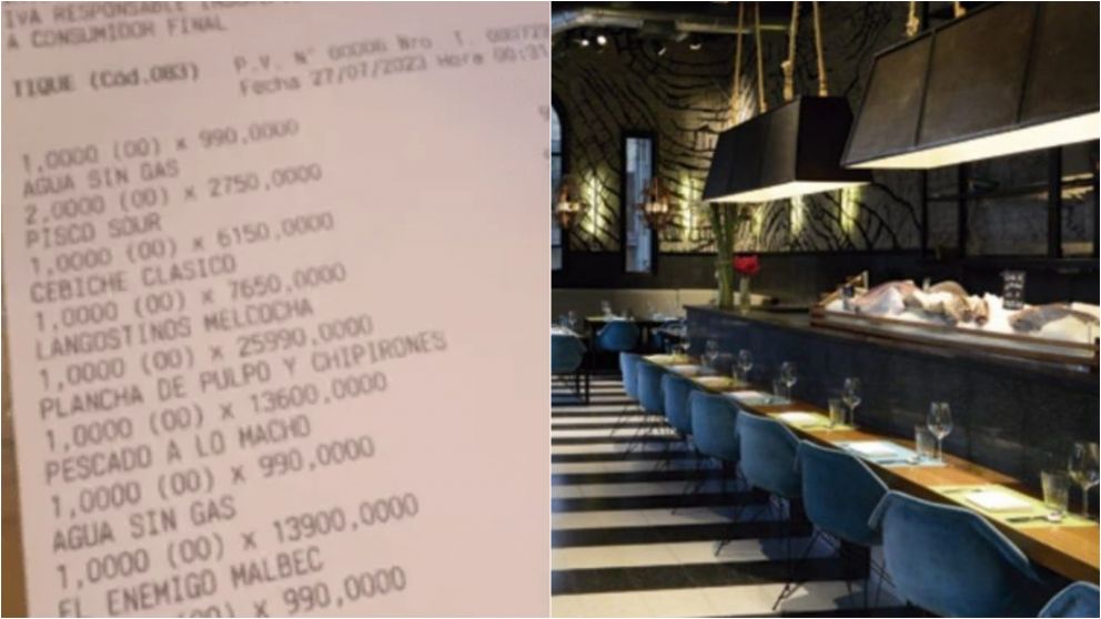 Fue a comer a un reconocido restaurante de Palermo, gastó una delirante cifra y dejó a todos con la boca abierta: "Con eso vivo un mes"