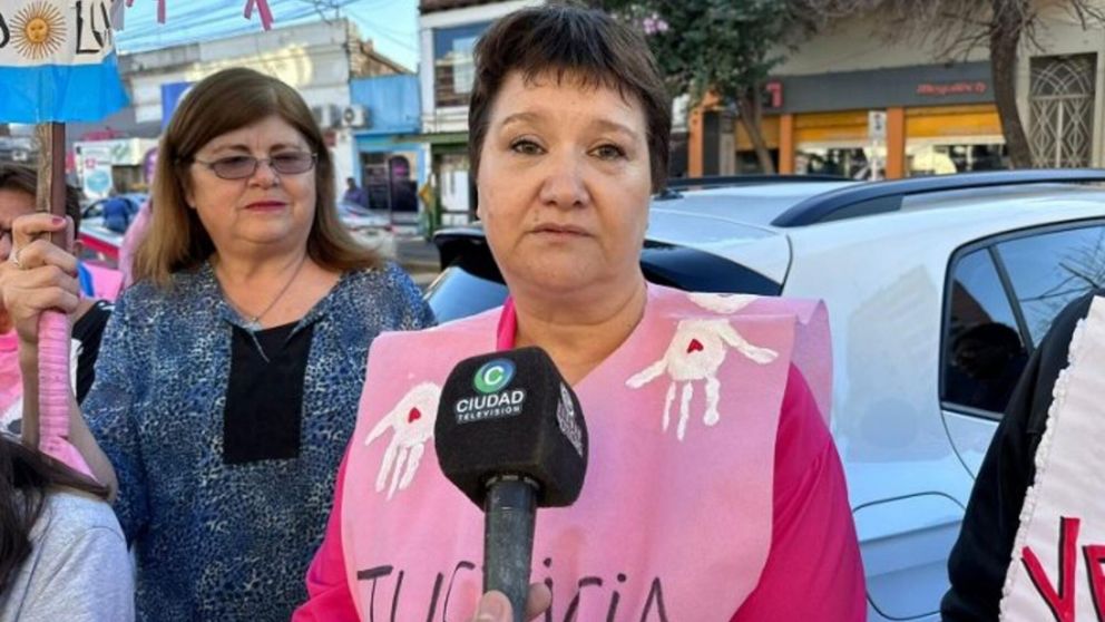 Gloria Romero, la mam� de Cecilia Strzyzowski, que este 3 de agosto hubiera cumplido a�os.