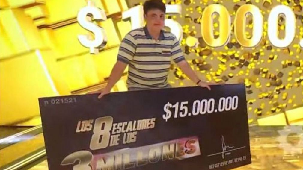 Conocé la pregunta que le impidió romper un nuevo récord en "Los 8 escalones".