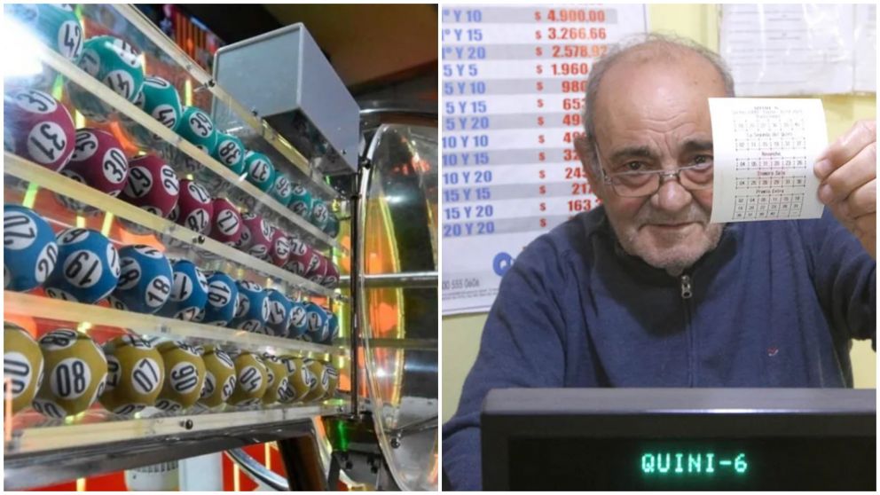 El agenciero que vendió el Quini 6 millonario en Río Cuarto (Gentileza: Puntal).