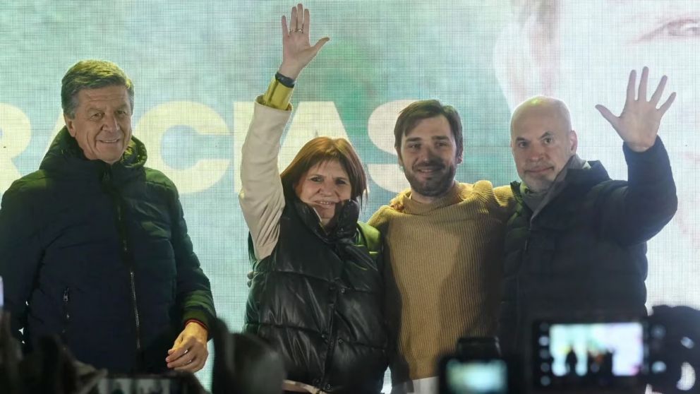 Ignacio Torres de Juntos por el Cambio se impuso en las elecciones a gobernador en Chubut (Imagen Prensa JxC).