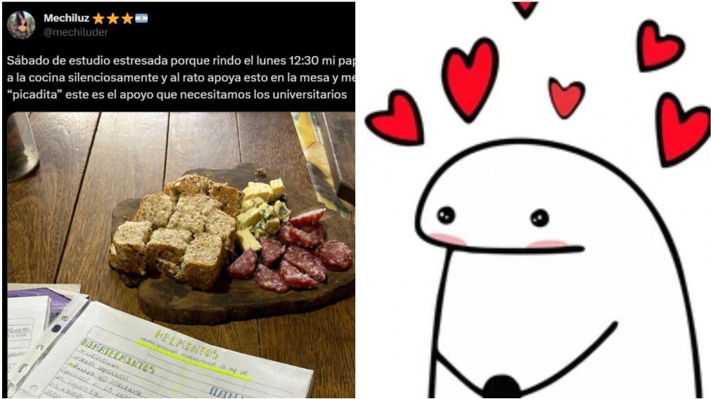 La vio estresada y tuvo la mejor idea para ayudarla.