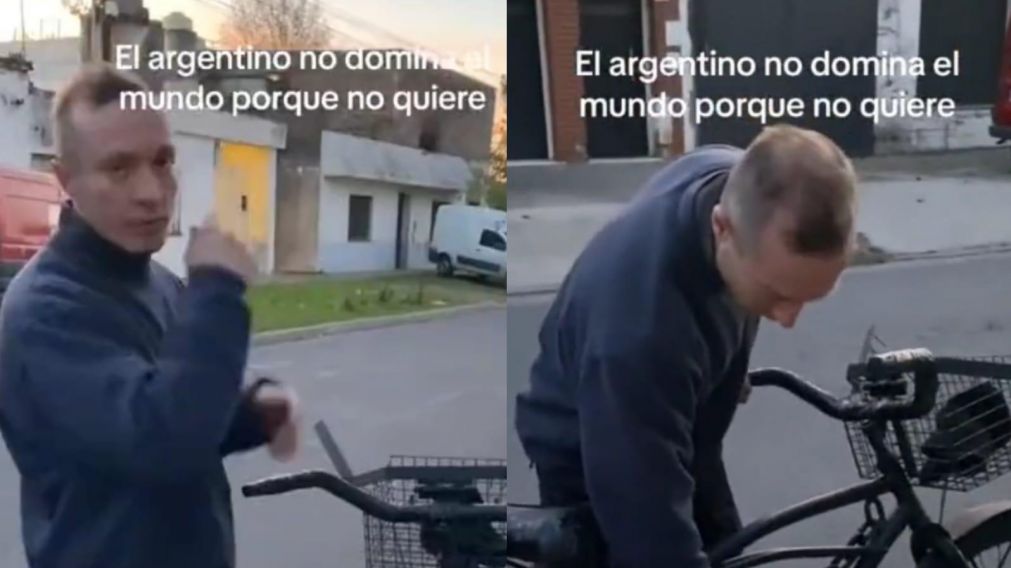 Creó una bicicleta "anti-robo" para que no se la afanen más y el video es viral en Twitter.