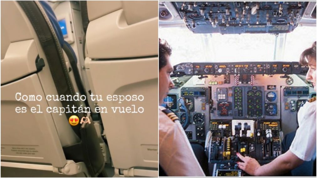 Un piloto le dio un sentido mensaje a una pasajera y causó furor.