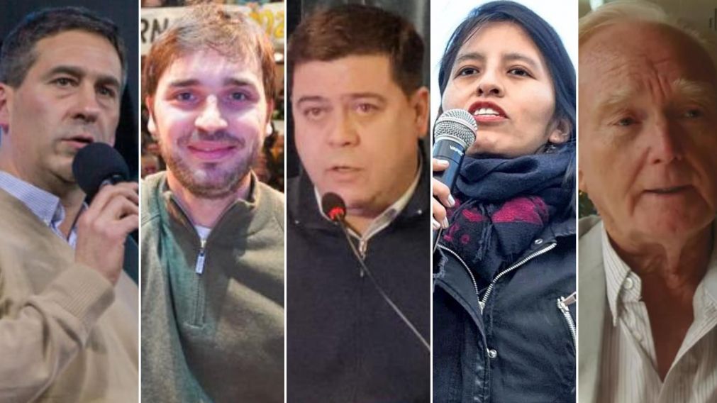 Hay cinco listas para gobernador en las elecciones de Chubut.