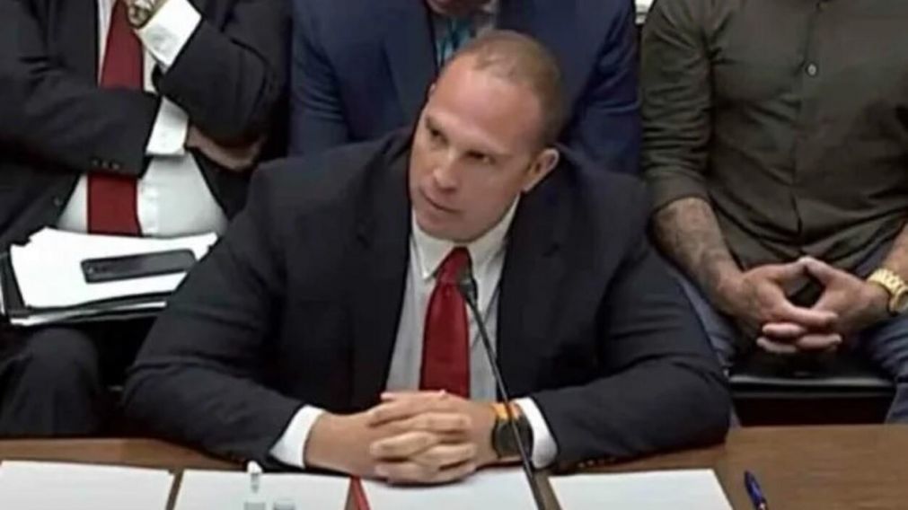 David Grusch sigue declarando en el Congreso de Estados Unidos (Captura de video).