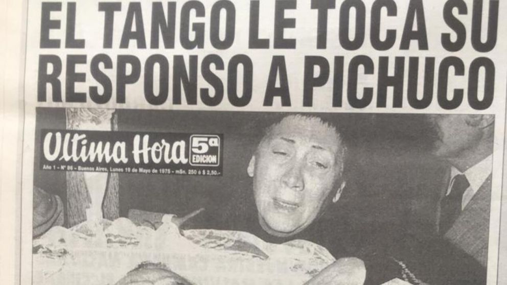 La tapa del lunes 19 de mayo de 1975.