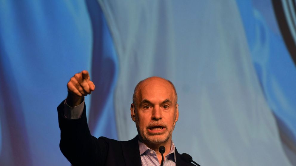 Rodríguez Larreta propuso "duplicar las exportaciones" en su exposición en La Rural (Télam).