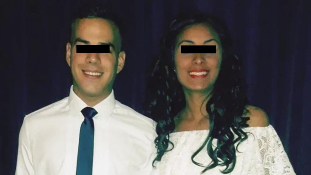 El agente Juan Carlos Bertini y la oficial Zulema Serrano.