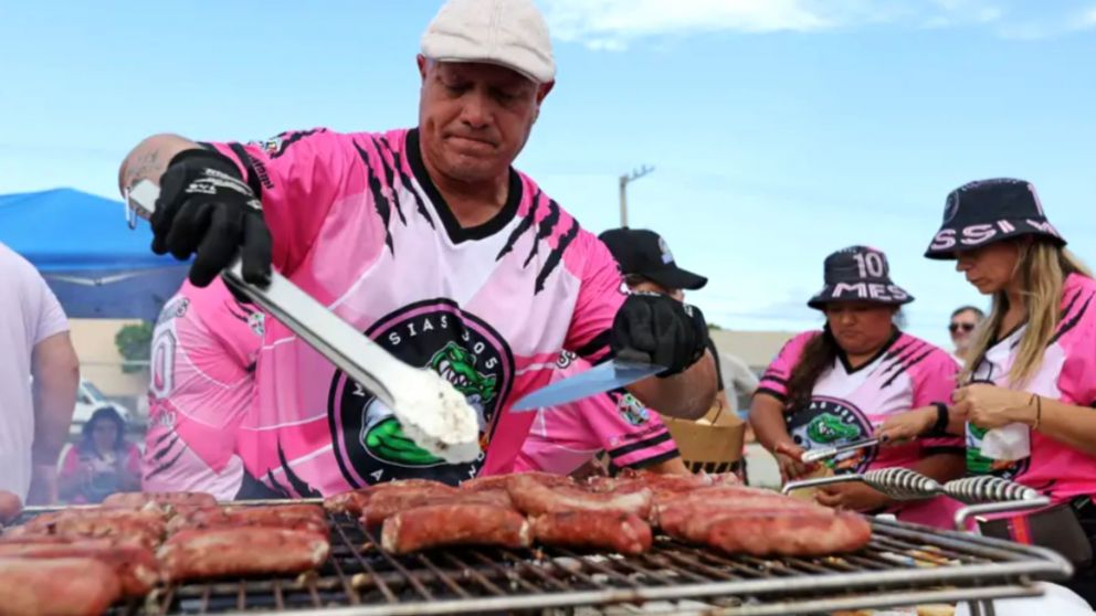 Furor en Miami por el "Chori-Messi" (AFP).