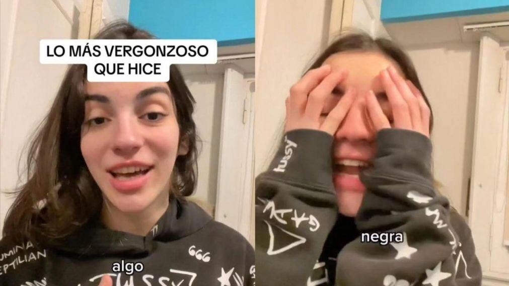 Uso un truco para "simular" un viaje al Caribe ante sus amigos de la escuela y su historia es viral (@lolasatu01/ TikTok)